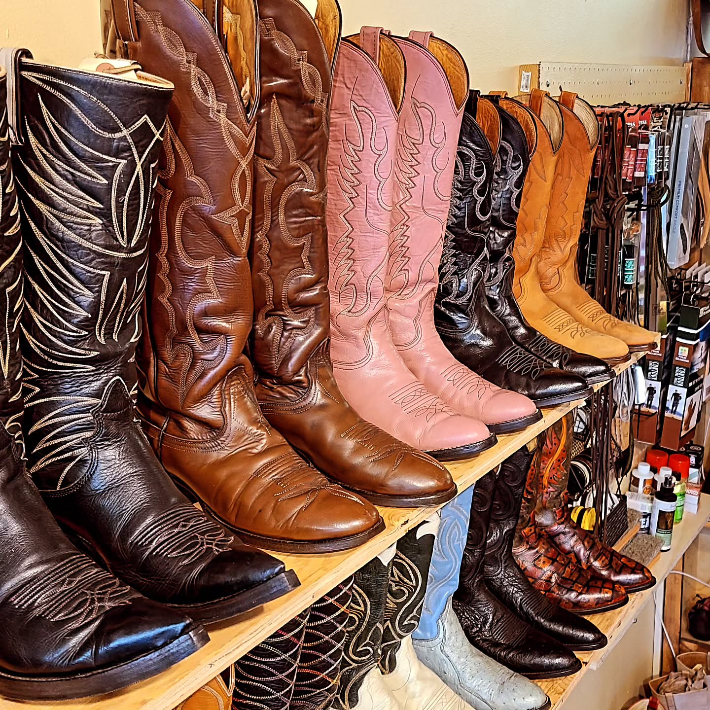 Valley Shoe Repair Sells Refurbished Boots