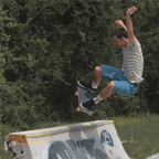 SOCCO Naturals | Columbia Blue & Brass Striped Crew