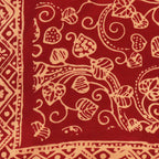 Large 39" Hand Dyed Batik Bandana, 100% Soft Cotton, Charmed Canopy