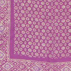 Hand Dyed Batik Bandana, 100% Soft Cotton, Timeless Trace, Purple Flower, Lilac, Lavender, Pink, Graduate's Gift