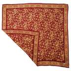 Large 39" Hand Dyed Batik Bandana, 100% Soft Cotton, Charmed Canopy