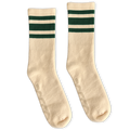 SOCCO Naturals | Dark Green Striped