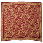 Large 39" Hand Dyed Batik Bandana, 100% Soft Cotton, Charmed Canopy