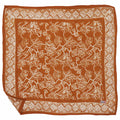 Hand Dyed Batik Bandana, 100% Soft Cotton, Sunrise, Orange, Mustard Yellow