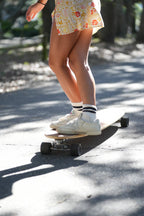 Shorty's Black Striped Tube Sock | Natural