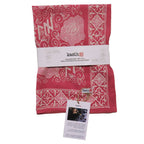 Hand Dyed Batik Bandana, Pink Corpse Flower, Giant Padma, Mother’s Day, Easter, Pastel
