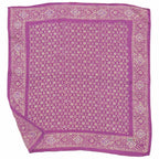 Hand Dyed Batik Bandana, 100% Soft Cotton, Timeless Trace, Purple Flower, Lilac, Lavender, Pink, Graduate's Gift