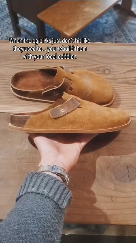 Birkenstock Repairs & Rebuilds